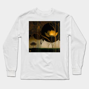 Flower and gold Long Sleeve T-Shirt